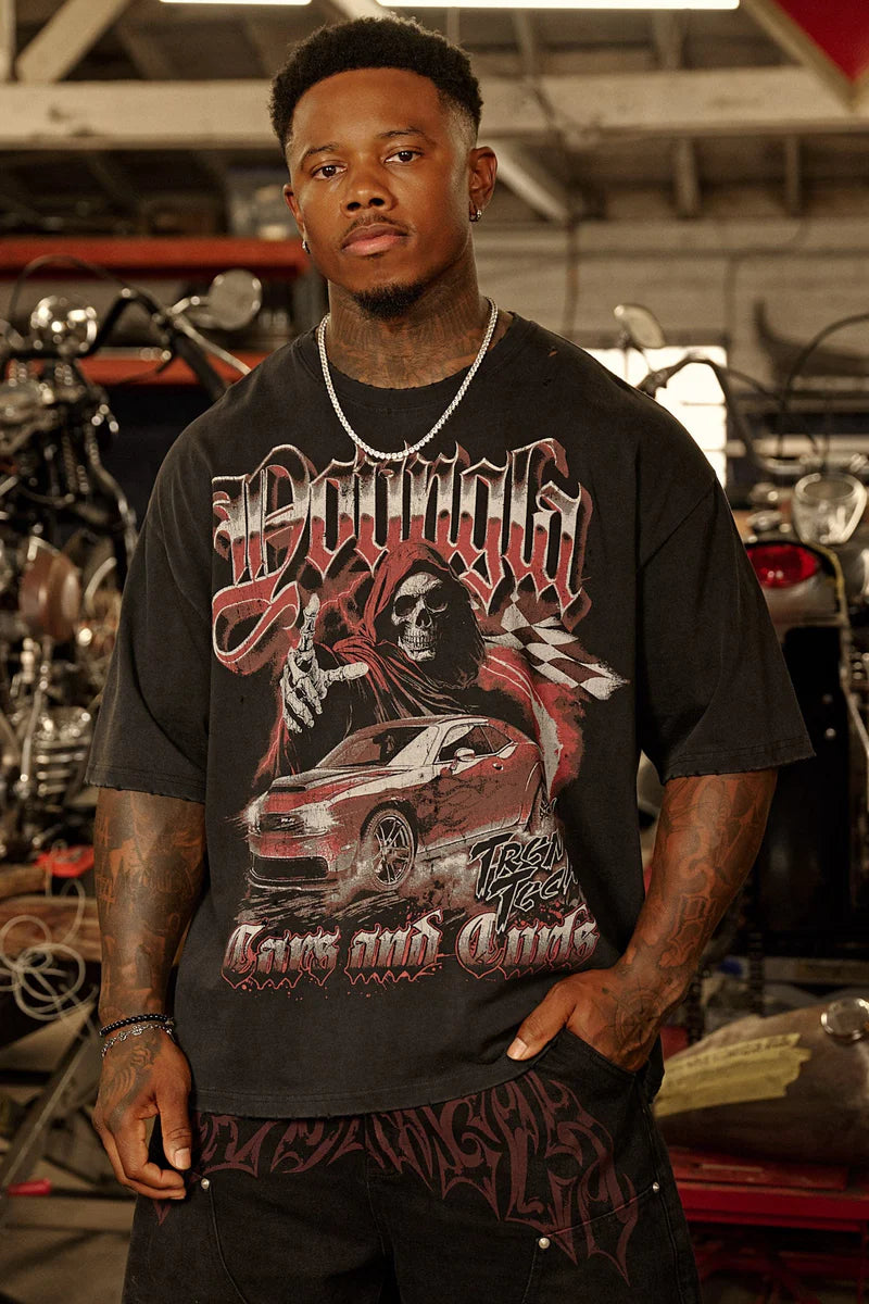 YoungLA - Cars & Curls - Tees