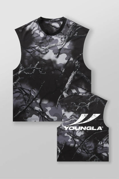 YoungLA - RunTech Camo Tanks