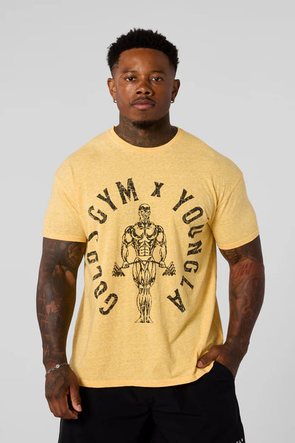 YoungLA - Gold's Gym Heather Tees