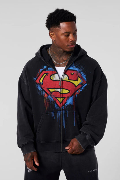 YoungLA - Superman Drip Zip-Ups