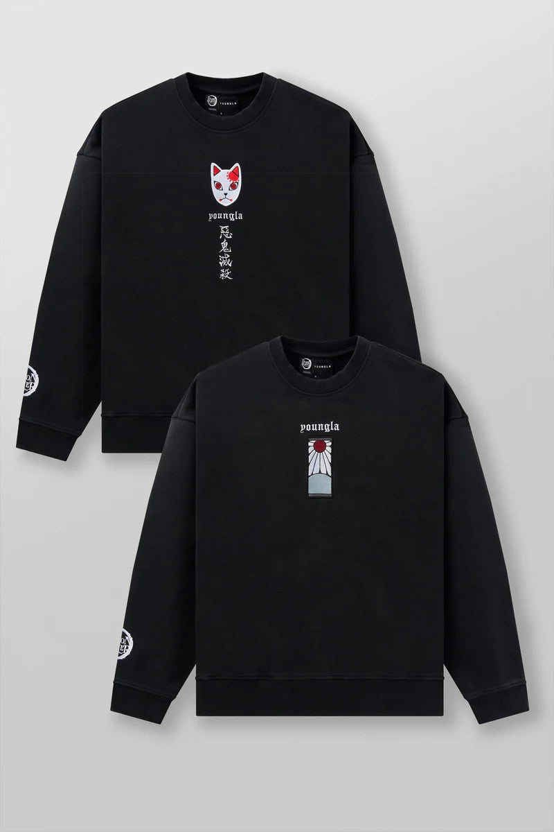 YoungLA - Demon Slayer: Kimetsu no Yaiba - Crewnecks