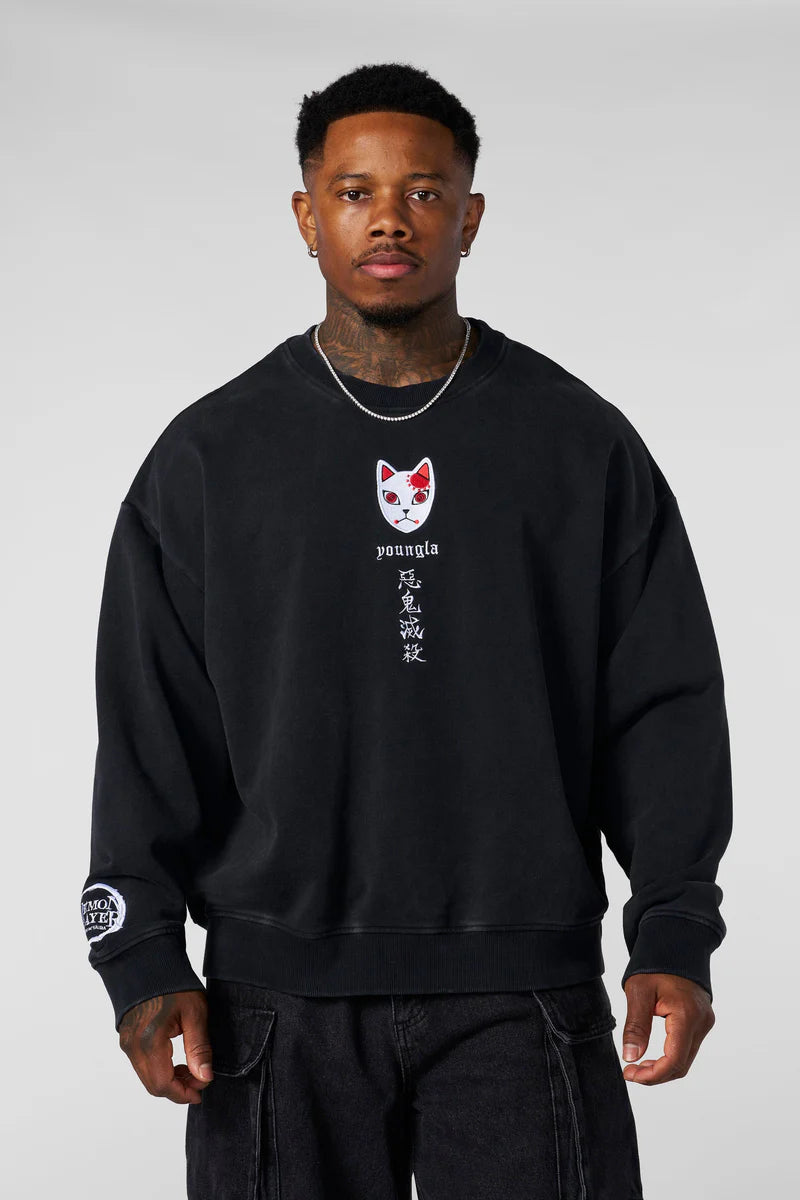 YoungLA - Demon Slayer: Kimetsu no Yaiba - Crewnecks