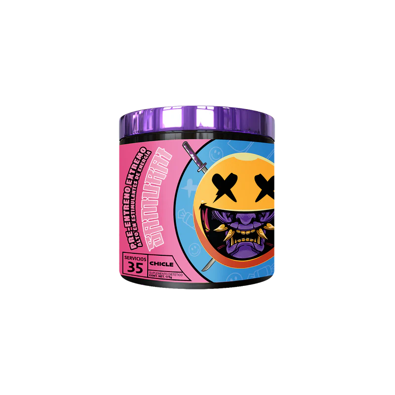 SmileLabz - Pre-Entreno Samurai // Chicle