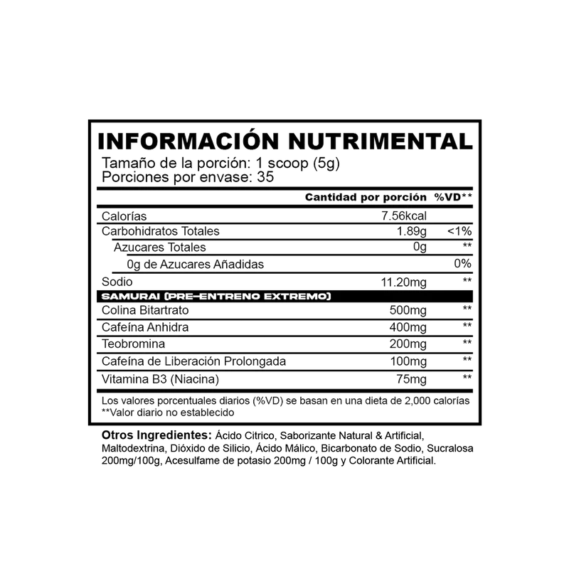 SmileLabz - Pre-Entreno Samurai // Sandía