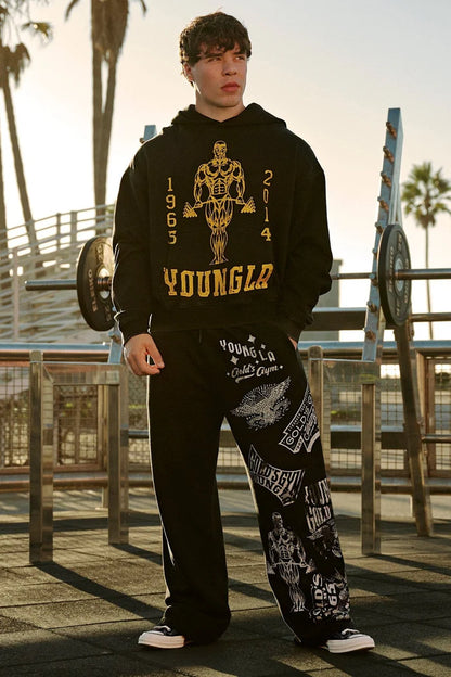 YoungLA - Golds Gym Evolution Sweats