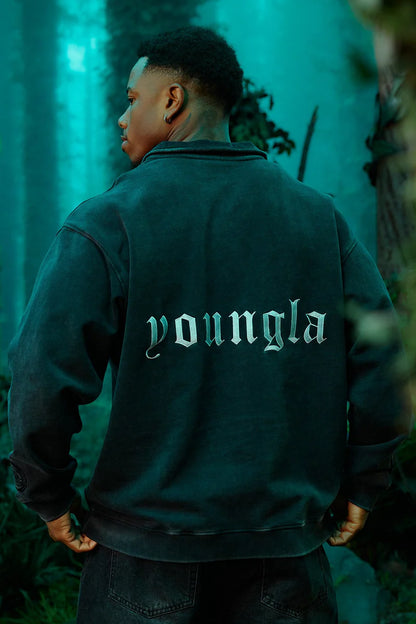 YoungLA - Demon Slayer: Kimetsu no Yaiba - Quarter Zip Sale price$55.00