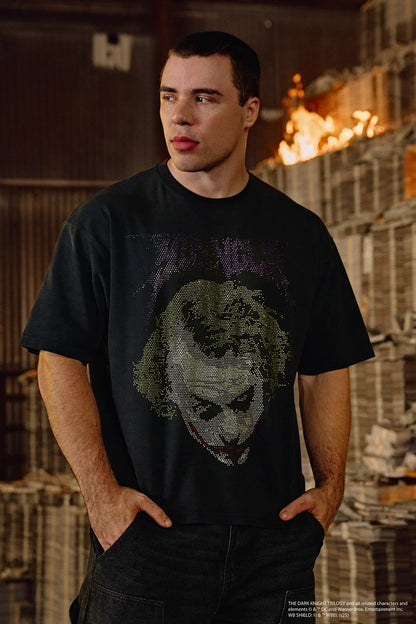 YoungLA - Batman Rhinestone Tees