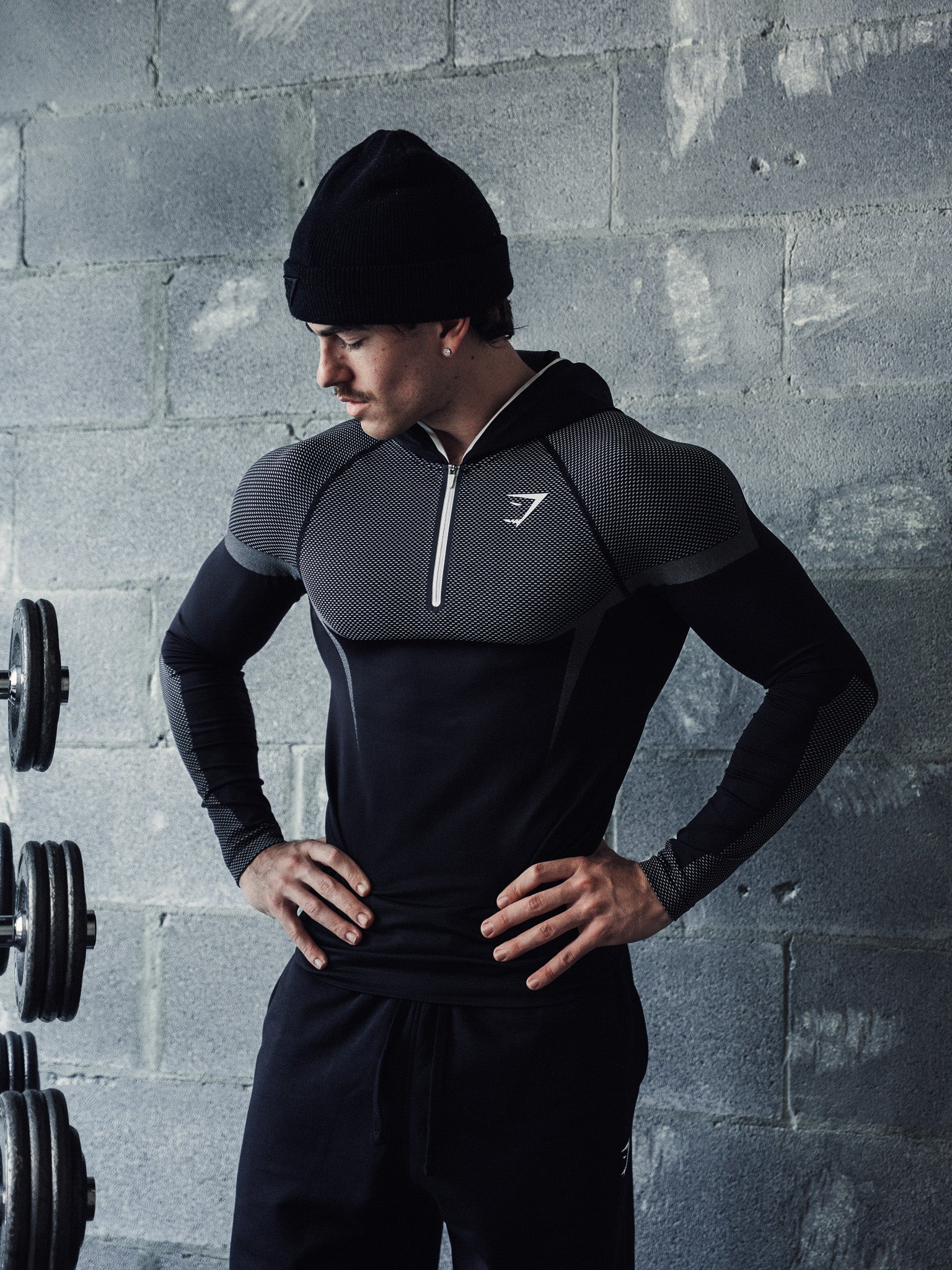 Gymsahrk - Onyx 5.0 Seamless Hoodie