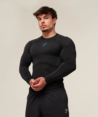 Gymshark - Onyx 5.0 Seamless Long Sleeve T-Shirt
