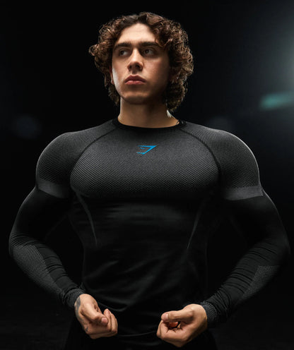 Gymshark - Onyx 5.0 Seamless Long Sleeve T-Shirt