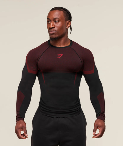 Gymshark - Onyx 5.0 Seamless Long Sleeve T-Shirt