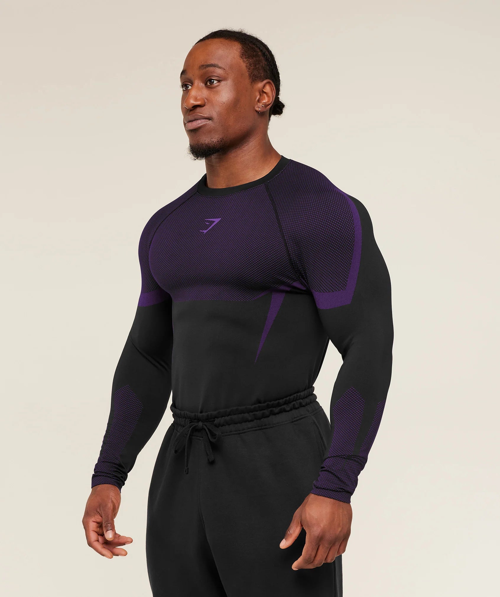 Gymshark - Onyx 5.0 Seamless Long Sleeve T-Shirt