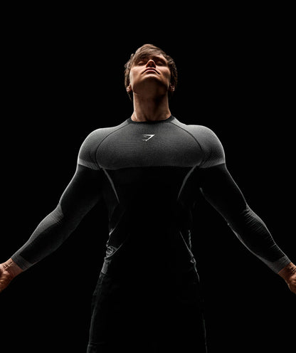 Gymshark - Onyx 5.0 Seamless Long Sleeve T-Shirt